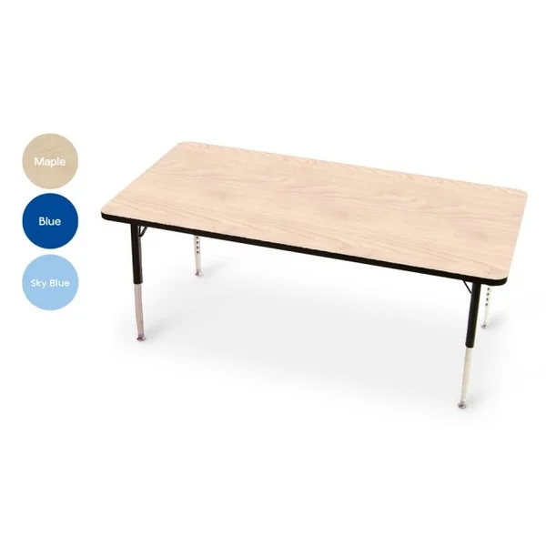 Tuf Top Rectangular Table - Height Adjustable