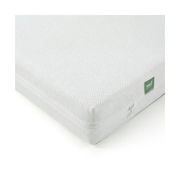 Tutti Bambini Essentials Fibre Baby Cot Bed Mattress 140x70cm | Durable breathable fibre mattress designed for cot beds and growing toddlers