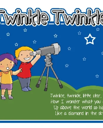 Twinkle Twinkle Nursery Rhyme Sign