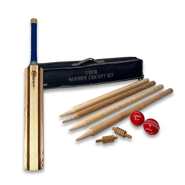 Uber Wooden Cricket Set - size H