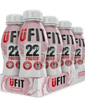 UFIT Strawberry Protein Shake, 8 x 310ml