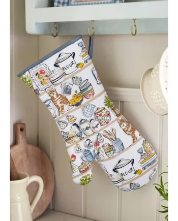Ulster Weavers Pantry Cats Multi Colour Gauntlet Oven Glove