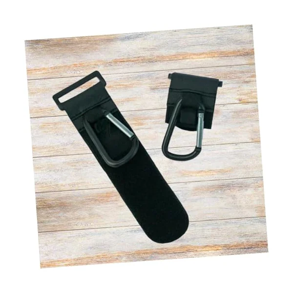 ULTECHNOVO 2pcs Metal Stroller Hooks Practical Car Hook for Headrest Use Material for Hanging Bags and Accessories in Car Stroller