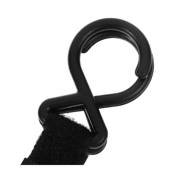 ULTECHNOVO 6pcs Universal Nylon Stroller Hooks for Pram Bag Hanging Practical Design with Stable and Firm Grip Multipurpose Bag Hanger and Shopping