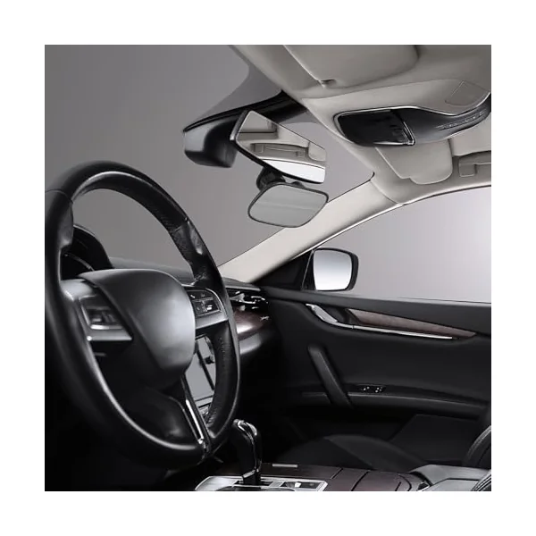 ULTECHNOVO Rearview Mirror for Rear Facing Car Seat High-definition Reflective Safety Mirror with Abs Frame and Glass Surface Easy to Install for Car Seat Monitoring