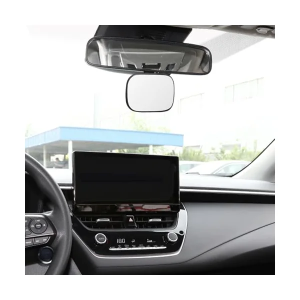 ULTECHNOVO Rearview Mirror for Rear Facing Car Seat High-definition Reflective Safety Mirror with Abs Frame and Glass Surface Easy to Install for Car Seat Monitoring