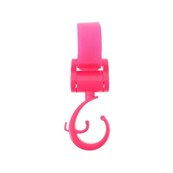 ULTECHNOVO Stroller Hook Strong Load-Bearing Capacity Versatile Hook and Fastener for Strollers and Easy Installation No Drilling Required Multi-Functional Use