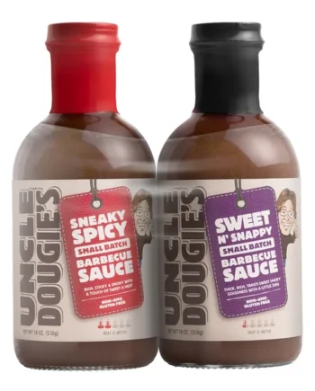 Uncle Dougie's Barbecue Sauce Mixed Pack, 2 x 946ml