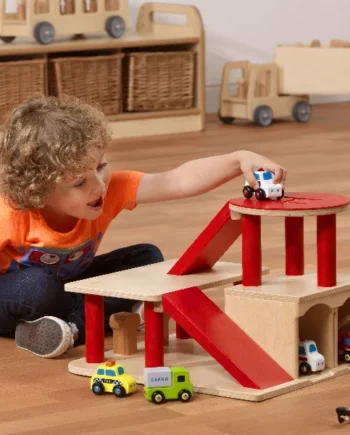 Under 2's Wooden Garage