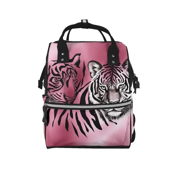 Underwater Fish Prints Changing Bag Backpack Baby Diaper Bags for Mom Dad, Waterproof Nappy Rucksack Multifunctional Travel Bag