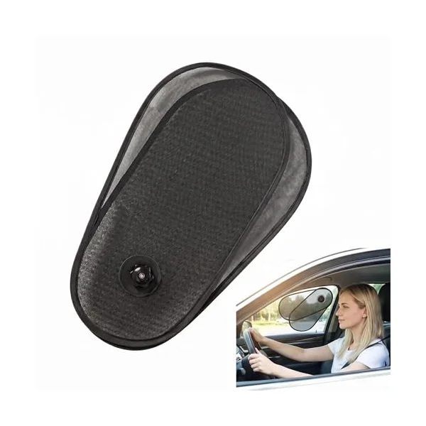 Universal Car Side Window Shades for All Car, Adjustable Car Window Sun Shine Blocker for Block UVR, Static Cling Sun Shades for Car Windows for Driver Glare (A, 1pcs)