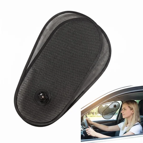 Universal Car Side Window Shades for All Car, Adjustable Car Window Sun Shine Blocker for Block UVR, Static Cling Sun Shades for Car Windows for Driver Glare (A, 1pcs)