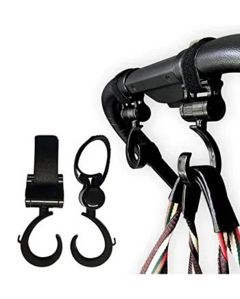 Universal Stroller Pram Hook,for Stroller Clips Hang Your Shopping & Bags Safely,Perfect Accessories