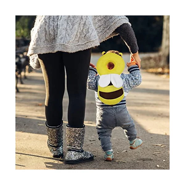 Uposao Child Head Protection Pad Baby Toddlers Head Protective Adjustable Infant Cushion Backpack Fall Anti Pillow for Age 4-24Months