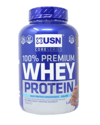USN Premium Whey Chocolate Protein Powder, 2.28kg