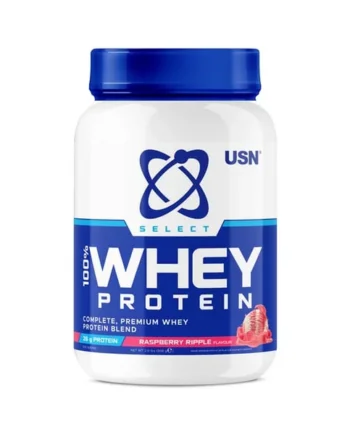 USN Selected 100% Whey Protein 908g - Raspberry Ripple