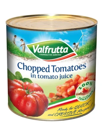 Valfrutta Chopped Italian Tomatoes, 6 x 2.5kg