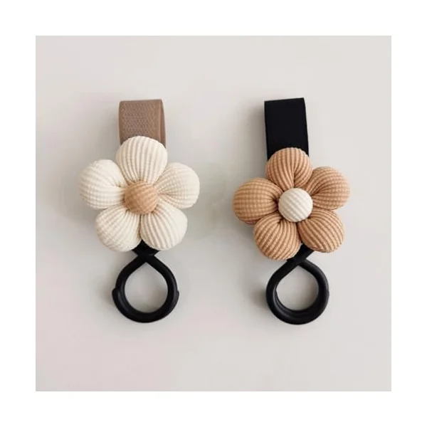 Versatile FloralBaby Carriage Hook Convenient Stylish Hanging Solution