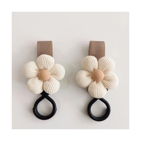 Versatile FloralBaby Carriage Hook Convenient Stylish Hanging Solution