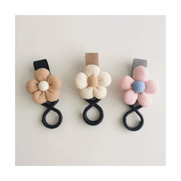 Versatile FloralBaby Carriage Hook Convenient Stylish Hanging Solution