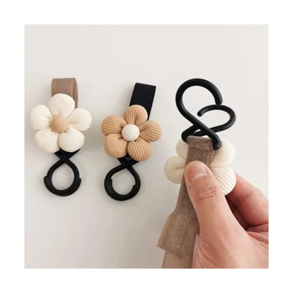 Versatile FloralBaby Carriage Hook Convenient Stylish Hanging Solution