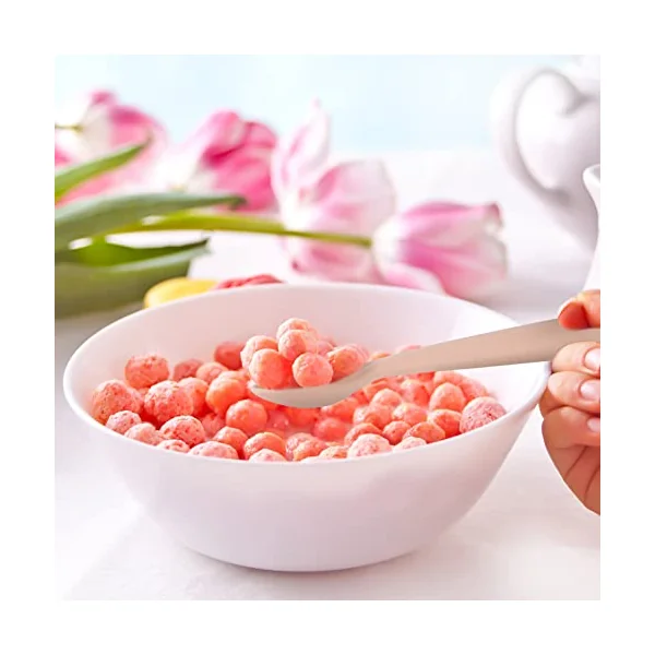 Vicloon Silicone Baby Feeding Training Spoon, 4 Pcs Baby Spoons, Self-Feeding Weaning Spoons, Training Feeding for Kids Toddlers Children and Infants