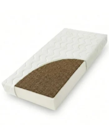 Viculii Enhanced Plus Coco Coir & Bamboo ECO Fibre Cot Mattress 120x60cm or 140x70cm - Cot Bed Junior Toddler Mattress | Breathable Hypoallergenic (120x60cm - Cot)