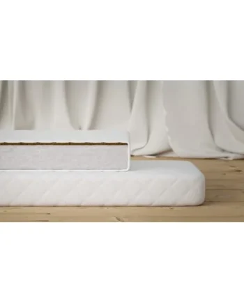 Viculii Subtle Plus Coco Coir ECO Fibre Cot Bed Mattress 120x60cm or 140x70cm - Cot Bed Junior Toddler Mattress | Breathable Hypoallergenic (140x70cm - Cot Bed/Junior)