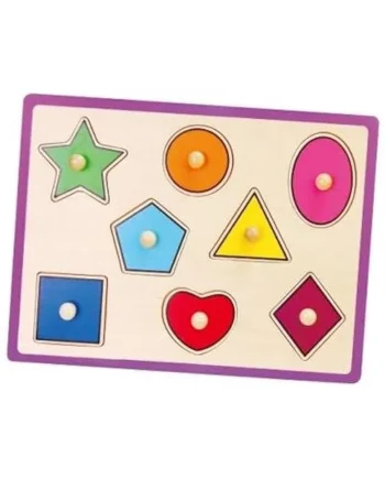 VIGA 50015 Holzern Shape Puzzle