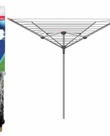 Vileda 60m 4 Arm Rotary Outdoor Washing Line