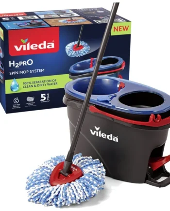 Vileda H2PrO Spin Mop and Bucket Set