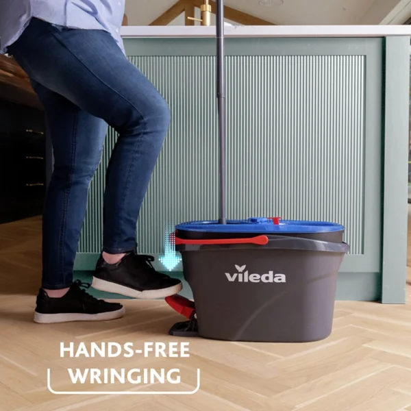 Vileda H2PrO Spin Mop and Bucket Set
