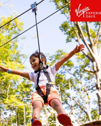 Virgin Experience Days Junior Go Ape Tree Top Adventure for Two Children (6-15 Years)