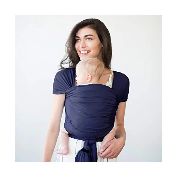 VOARGE Elastic Baby Sling for Newborns and Toddlers, Baby Sling for Newborns, Within 16 kg, Dark Blue