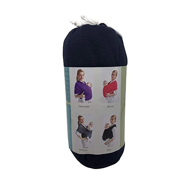 VOARGE Elastic Baby Sling for Newborns and Toddlers, Baby Sling for Newborns, Within 16 kg, Dark Blue