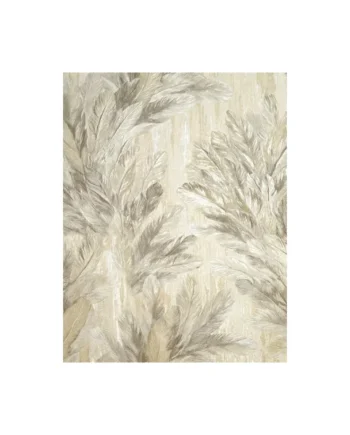 Vymura M95694 Gianni Feather Heavyweight Vinyl Wallpaper, Natural Beige