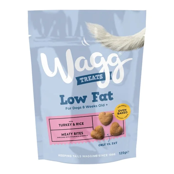 Wagg Low Fat Treats 125g - Turkey & Rice
