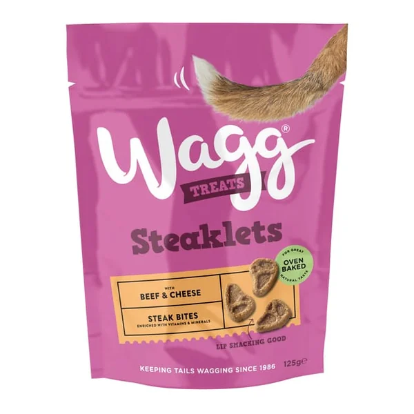 Wagg Treats Steaklets 125g