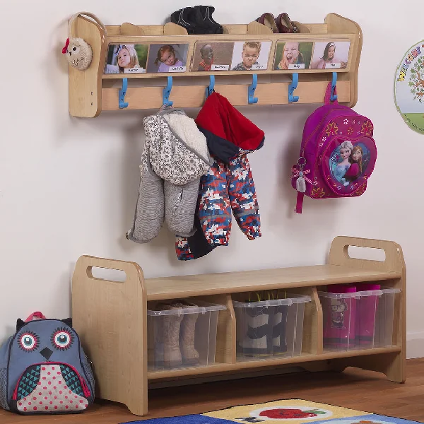 Wall Cubby & Storage Bench Bundle