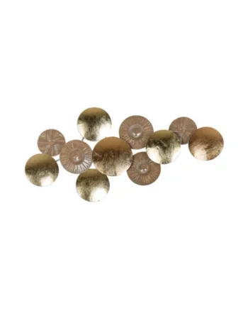 Wall Decor THALLIUM Metal 45 cm Gold