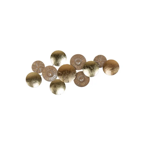 Wall Decor THALLIUM Metal 45 cm Gold