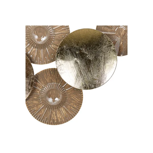 Wall Decor THALLIUM Metal 45 cm Gold