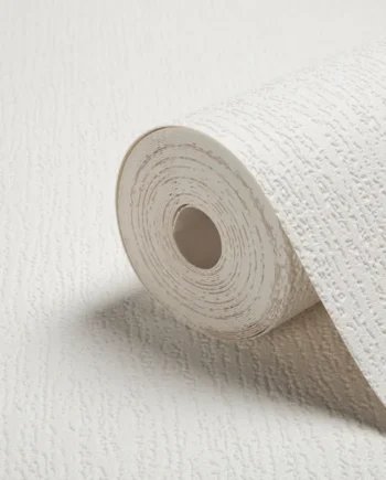 Wall Doctor White Bark Vintage Textured Wallpaper