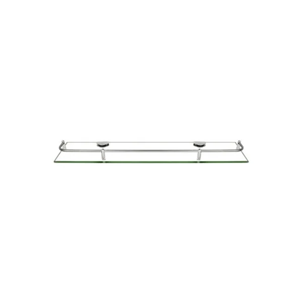 Wall Mounted Tempered Glass Storage Organizer Bathroom Shelf 38.5cm