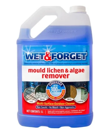 Wet & Forget Concentrate Mould, Lichen and Algae Remover - 5 Litre