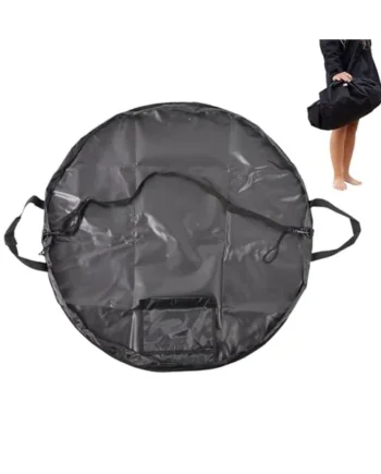 Wetsuit Changing Mat Wetsuit Changer Bag Wipeable Mat | Portable Diving Changing Pad for Swimming Surfboard Kitesurfing Pool Beach Travel Coastal