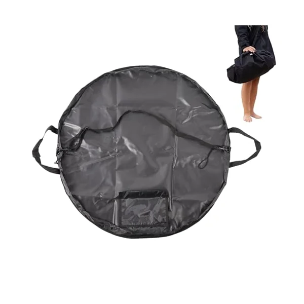 Wetsuit Changing Mat Wetsuit Changer Bag Wipeable Mat | Portable Diving Changing Pad for Swimming Surfboard Kitesurfing Pool Beach Travel Coastal