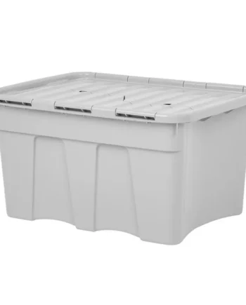 Wham 54 Litre Croc Box with Grey Lids - 5 Pack