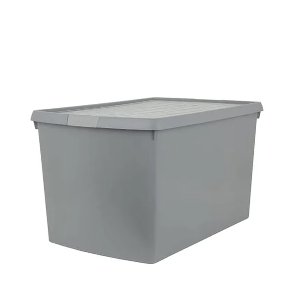 Wham 62L Clip Box & Lid - Grey