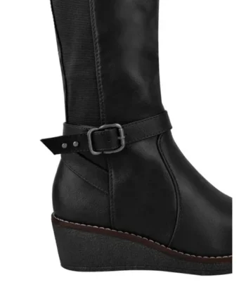 Where's That From Ayleen Knee High Boots In Black